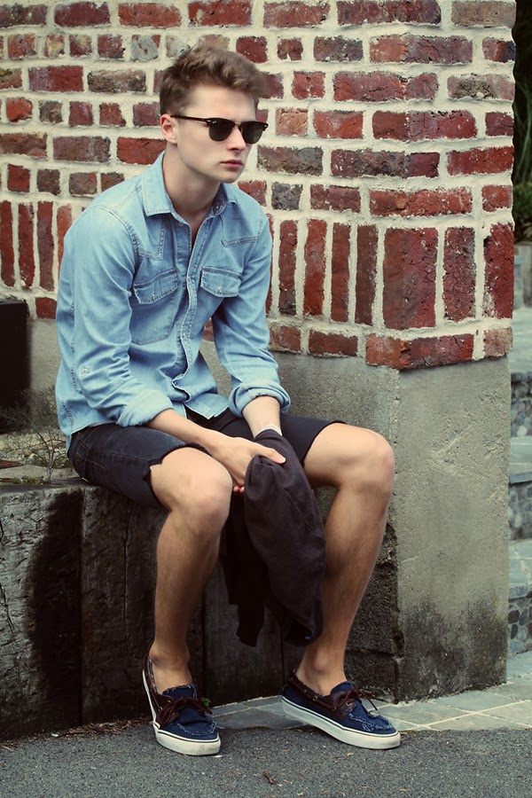 Bermuda com camisa hot sale jeans